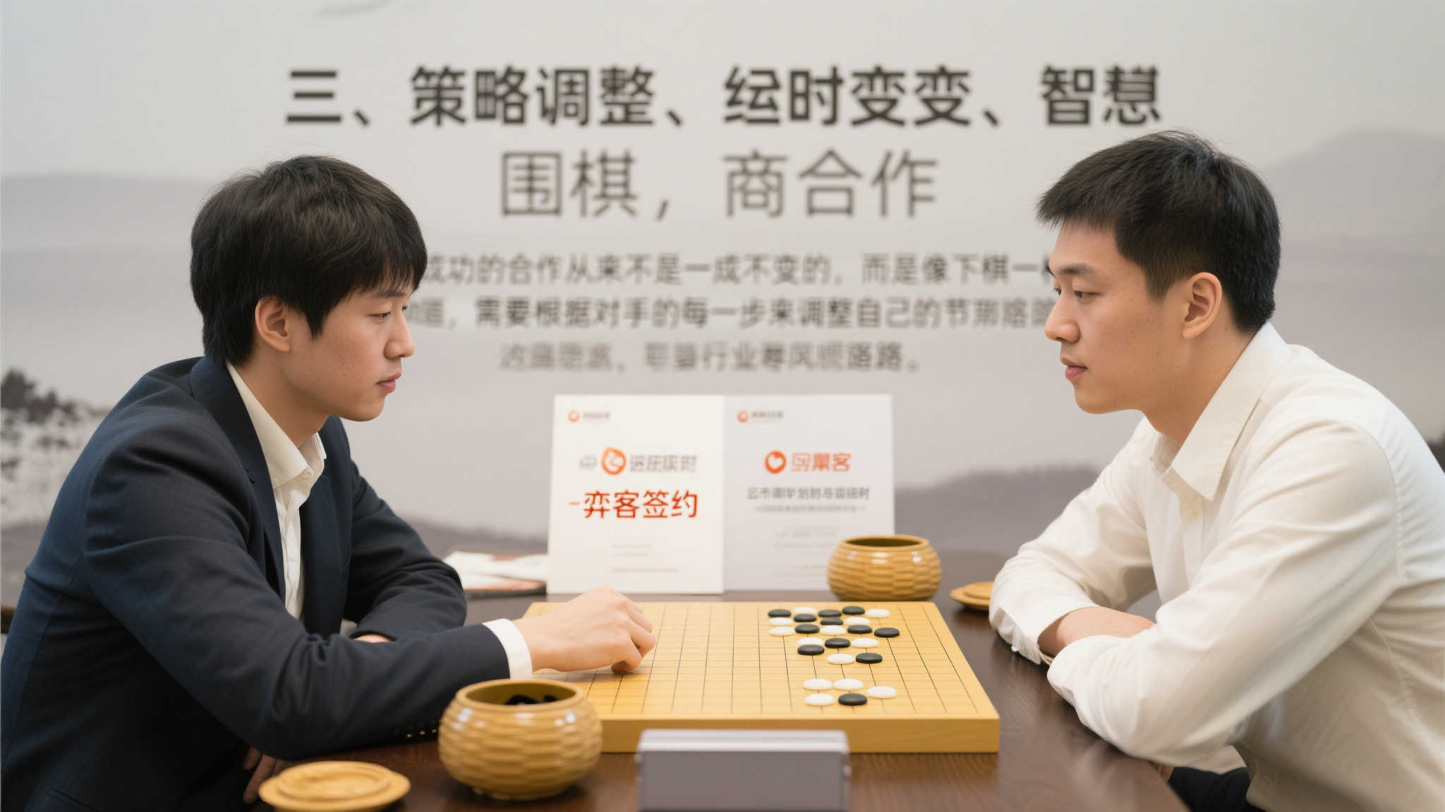 比賽中